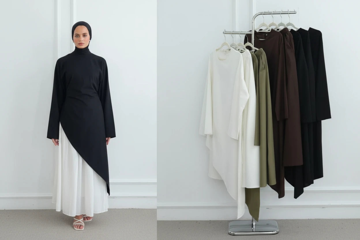 abaya 2 pièces